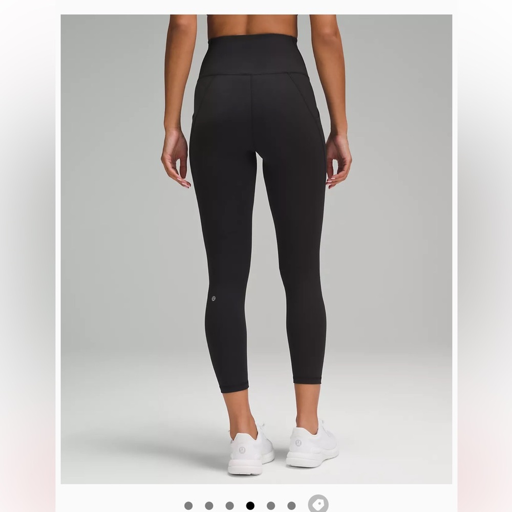 [Lightly used] Lululemon Wunder Train High-Rise Tight with Pockets 25"